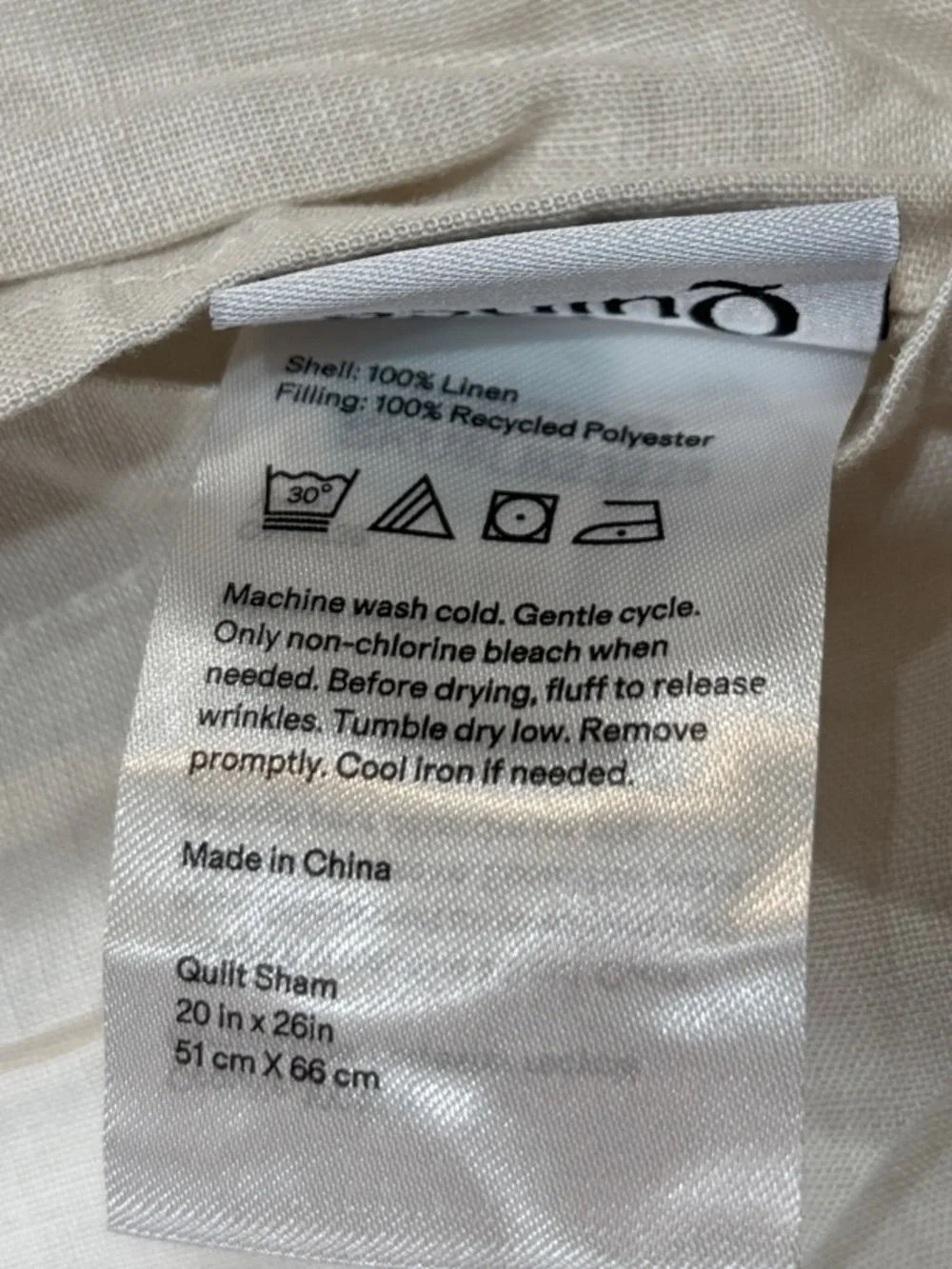 Quince european linen